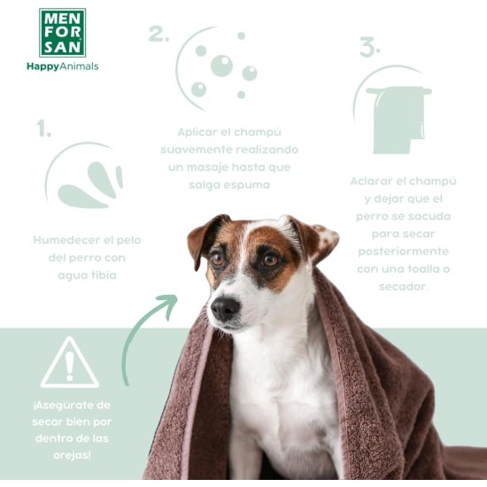 Menforsan Biotin Shampoo for Dogs, Regenerates Coat, Strengthens Hair Roots, Prevents Seborrheic Dermatitis, Shines 300 ml Menforsan Biotin Shampoo for Dogs, Regenerates Coat, Strengthens Hair Roots, Prevents Seborrheic Dermatitis, Shines 300 ml