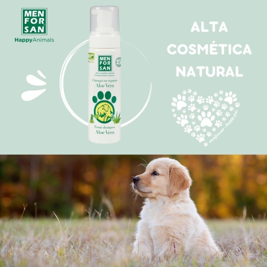 Menforsan Dog/Cat Foam Shampoo with Aloe Vera 200 ml Menforsan Dog/Cat Foam Shampoo with Aloe Vera 200 ml