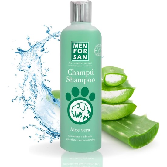 Menforsan Natural Soothing Regenerating/Aloe Vera Dog Shampoo 300 ml Menforsan Natural Soothing Regenerating/Aloe Vera Dog Shampoo 300 ml
