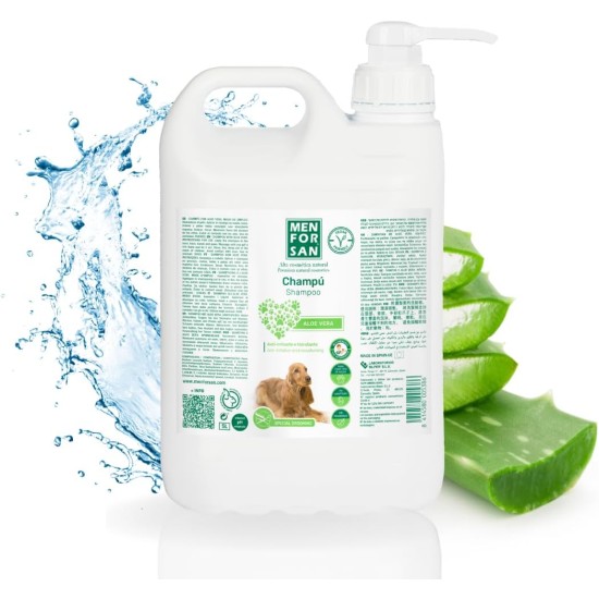Menforsan Natural Soothing Regenerating/Aloe Vera Dog Shampoo 300 ml Menforsan Natural Soothing Regenerating/Aloe Vera Dog Shampoo 300 ml
