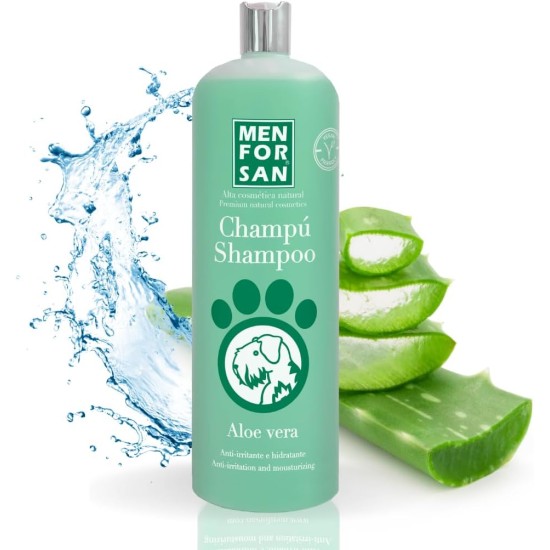 Menforsan Natural Soothing Regenerating/Aloe Vera Dog Shampoo 300 ml Menforsan Natural Soothing Regenerating/Aloe Vera Dog Shampoo 300 ml
