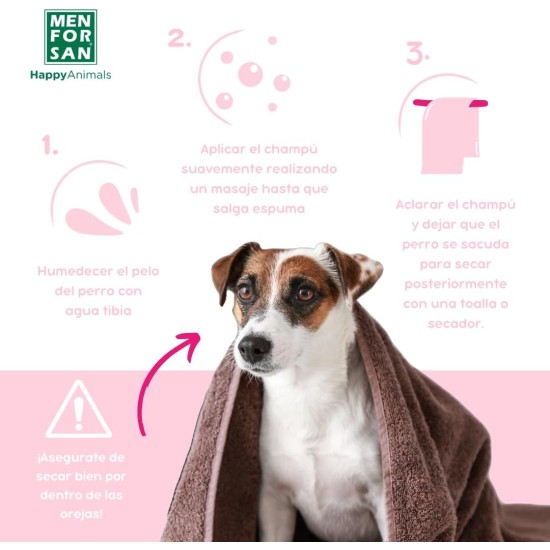 Menforsan anti-knot detangling shampoo for dogs 300 ml Menforsan anti-knot detangling shampoo for dogs 300 ml