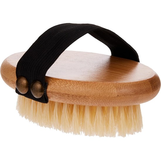 Mikki 6280001 Bamboo Hand Brush with Bristles for Smooth and Short Coat, Gentle Grooming Brush, for Dogs and Cats, Made from Sustainable Bamboo, 78 g, Brown Mikki 6280001 Bamboo Hand Brush with Bristles for Smooth and Short Coat, Gentle Grooming Brush, for Dogs and Cats, Made from Sustainable Bamboo, 78 g, Brown