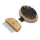 Mikki 6280004 Bamboo Grooming Kit for Puppies and Young Cats, with Hand Brush with Bristles and Comb, for Gentle Grooming, for Dogs and Cats, Made from Sustainable Bamboo, 130 g