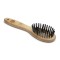Mikki 6280010 Small Bamboo Brush with Bristles, for Smooth Short and Medium Length Coat, for Dogs and Cats, Made from Sustainable Bamboo. For the Care of Shaggy Fur, Small, S, 51 g Mikki 6280010 Small Bamboo Brush with Bristles, for Smooth Short and Medium Length Coat, for Dogs and Cats, Made from Sustainable Bamboo. For the Care of Shaggy Fur, Small, S, 51 g