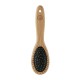 Mikki 6280012 Bamboo Brush with Ball Heads for Medium Length and Thick Coat, for Dogs and Cats, Made from Sustainable Bamboo. For the Care of Shaggy Fur, Small, S, 58 g, Brown Mikki 6280012 Bamboo Brush with Ball Heads for Medium Length and Thick Coat, for Dogs and Cats, Made from Sustainable Bamboo. For the Care of Shaggy Fur, Small, S, 58 g, Brown