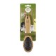 Mikki 6280012 Bamboo Brush with Ball Heads for Medium Length and Thick Coat, for Dogs and Cats, Made from Sustainable Bamboo. For the Care of Shaggy Fur, Small, S, 58 g, Brown Mikki 6280012 Bamboo Brush with Ball Heads for Medium Length and Thick Coat, for Dogs and Cats, Made from Sustainable Bamboo. For the Care of Shaggy Fur, Small, S, 58 g, Brown