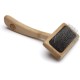 Mikki 6280031 Soft Bamboo Slicker Brush with Ball Heads for Medium/Long/Curly Coat, for Dogs and Cats, Made from Sustainable Bamboo, Small, S, 56 g Mikki 6280031 Soft Bamboo Slicker Brush with Ball Heads for Medium/Long/Curly Coat, for Dogs and Cats, Made from Sustainable Bamboo, Small, S, 56 g