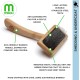 Mikki 6280031 Soft Bamboo Slicker Brush with Ball Heads for Medium/Long/Curly Coat, for Dogs and Cats, Made from Sustainable Bamboo, Small, S, 56 g Mikki 6280031 Soft Bamboo Slicker Brush with Ball Heads for Medium/Long/Curly Coat, for Dogs and Cats, Made from Sustainable Bamboo, Small, S, 56 g
