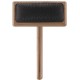 Mikki 6280031 Soft Bamboo Slicker Brush with Ball Heads for Medium/Long/Curly Coat, for Dogs and Cats, Made from Sustainable Bamboo, Small, S, 56 g Mikki 6280031 Soft Bamboo Slicker Brush with Ball Heads for Medium/Long/Curly Coat, for Dogs and Cats, Made from Sustainable Bamboo, Small, S, 56 g