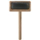 Mikki 6280031 Soft Bamboo Slicker Brush with Ball Heads for Medium/Long/Curly Coat, for Dogs and Cats, Made from Sustainable Bamboo, Small, S, 56 g Mikki 6280031 Soft Bamboo Slicker Brush with Ball Heads for Medium/Long/Curly Coat, for Dogs and Cats, Made from Sustainable Bamboo, Small, S, 56 g