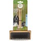 Mikki 6280031 Soft Bamboo Slicker Brush with Ball Heads for Medium/Long/Curly Coat, for Dogs and Cats, Made from Sustainable Bamboo, Small, S, 56 g Mikki 6280031 Soft Bamboo Slicker Brush with Ball Heads for Medium/Long/Curly Coat, for Dogs and Cats, Made from Sustainable Bamboo, Small, S, 56 g