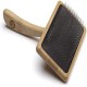 Mikki 6280031 Soft Bamboo Slicker Brush with Ball Heads for Medium/Long/Curly Coat, for Dogs and Cats, Made from Sustainable Bamboo, Small, S, 56 g Mikki 6280031 Soft Bamboo Slicker Brush with Ball Heads for Medium/Long/Curly Coat, for Dogs and Cats, Made from Sustainable Bamboo, Small, S, 56 g