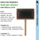 Mikki 6280031 Soft Bamboo Slicker Brush with Ball Heads for Medium/Long/Curly Coat, for Dogs and Cats, Made from Sustainable Bamboo, Small, S, 56 g Mikki 6280031 Soft Bamboo Slicker Brush with Ball Heads for Medium/Long/Curly Coat, for Dogs and Cats, Made from Sustainable Bamboo, Small, S, 56 g
