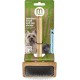 Mikki 6280031 Soft Bamboo Slicker Brush with Ball Heads for Medium/Long/Curly Coat, for Dogs and Cats, Made from Sustainable Bamboo, Small, S, 56 g Mikki 6280031 Soft Bamboo Slicker Brush with Ball Heads for Medium/Long/Curly Coat, for Dogs and Cats, Made from Sustainable Bamboo, Small, S, 56 g