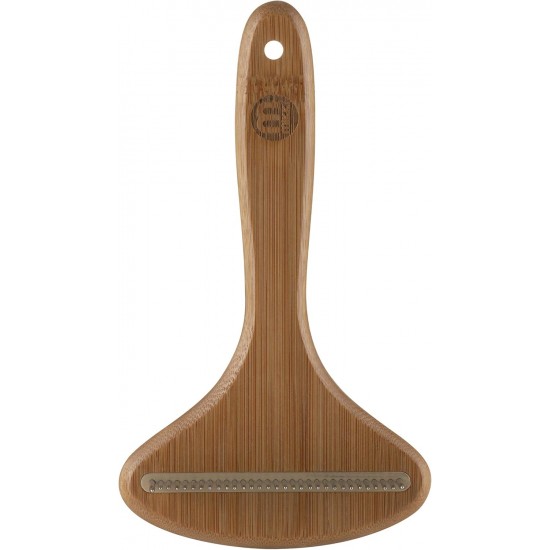 Mikki 6280040 Bamboo Undercoat Comb for Medium Length Fur/Double Coat, for Dogs and Cats, Made from Sustainable Bamboo, for Combing Tangles and Knots, Medium, 75 g Mikki 6280040 Bamboo Undercoat Comb for Medium Length Fur/Double Coat, for Dogs and Cats, Made from Sustainable Bamboo, for Combing Tangles and Knots, Medium, 75 g