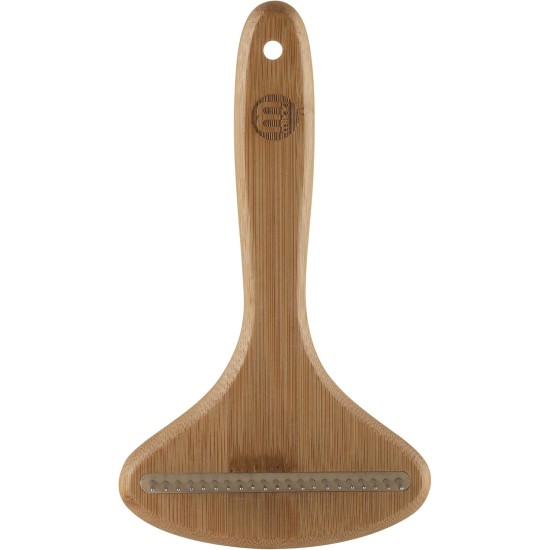 Mikki 6280041 Bamboo Undercoat Comb for Medium Length Fur/Double Fur for Dogs and Cats, Made from Sustainable Bamboo, for Combing Tangles and Knots, Wide, L, 66 g Mikki 6280041 Bamboo Undercoat Comb for Medium Length Fur/Double Fur for Dogs and Cats, Made from Sustainable Bamboo, for Combing Tangles and Knots, Wide, L, 66 g