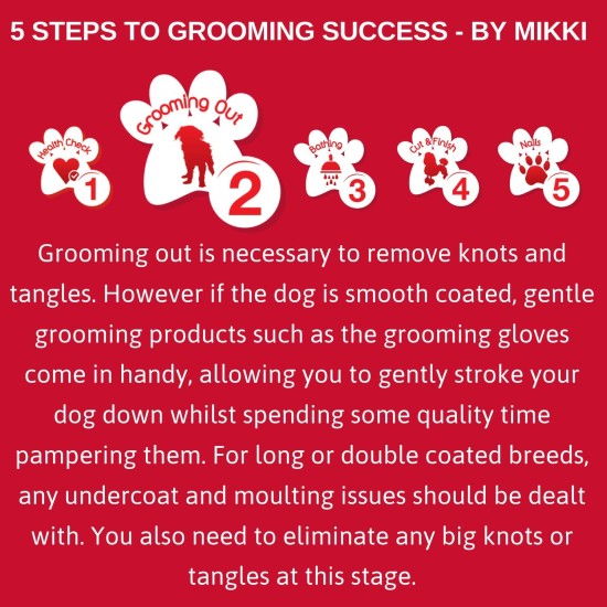 Mikki Anti-Tangle Comb for Coarse Coats, Dog and Cat Comb Mikki Anti-Tangle Comb for Coarse Coats, Dog and Cat Comb
