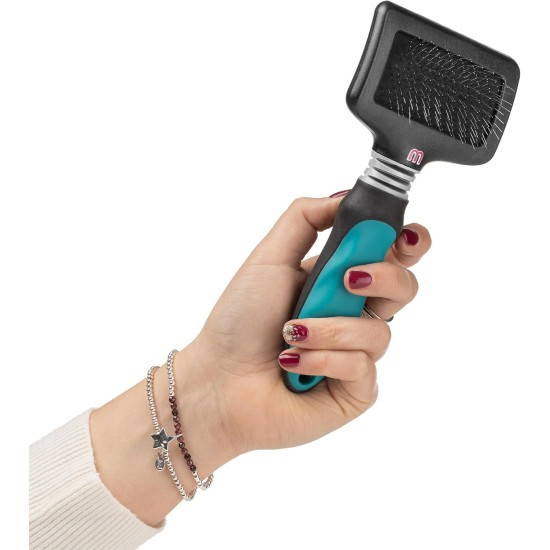 Mikki Ball Pin Slicker for Sensitive Skin, Dog and Cat Brush - Small Mikki Ball Pin Slicker for Sensitive Skin, Dog and Cat Brush - Small