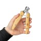 Mikki, Bamboo Dog & Cat Claw Clippers with Safety Stop to Reduce Risk of Overcutting, Micro Serrated Blades for a Clean Cut, Small Mikki, Bamboo Dog & Cat Claw Clippers with Safety Stop to Reduce Risk of Overcutting, Micro Serrated Blades for a Clean Cut, Small
