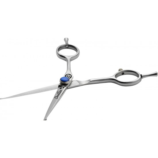 Mikki Doodle Dog Puppy Face and Paw Scissors Sharp and Durable Semi-Convex Blade Adjustable Tension Screw for Face and Precision Sensitive Areas 14cm Mikki Doodle Dog Puppy Face and Paw Scissors Sharp and Durable Semi-Convex Blade Adjustable Tension Screw for Face and Precision Sensitive Areas 14cm