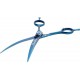 Mikki Doodle Dog Puppy Face and Paw Scissors Sharp and Durable Semi-Convex Blade Adjustable Tension Screw for Face and Precision Sensitive Areas 14cm Mikki Doodle Dog Puppy Face and Paw Scissors Sharp and Durable Semi-Convex Blade Adjustable Tension Screw for Face and Precision Sensitive Areas 14cm
