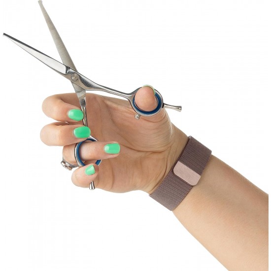 Mikki Doodle Dog Puppy Face and Paw Scissors Sharp and Durable Semi-Convex Blade Adjustable Tension Screw for Face and Precision Sensitive Areas 14cm Mikki Doodle Dog Puppy Face and Paw Scissors Sharp and Durable Semi-Convex Blade Adjustable Tension Screw for Face and Precision Sensitive Areas 14cm