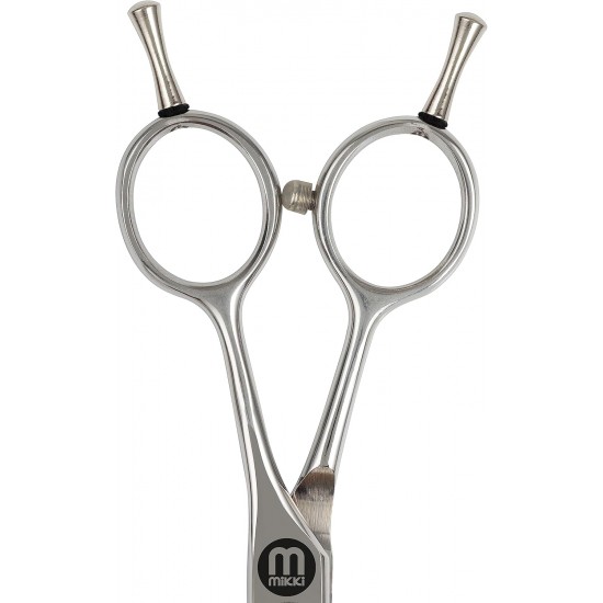 Mikki Doodle Dog Puppy Face and Paw Scissors Sharp and Durable Semi-Convex Blade Adjustable Tension Screw for Face and Precision Sensitive Areas 14cm Mikki Doodle Dog Puppy Face and Paw Scissors Sharp and Durable Semi-Convex Blade Adjustable Tension Screw for Face and Precision Sensitive Areas 14cm