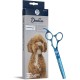 Mikki Doodle, Dog, Puppy, Thinning and Blending Scissors, Sharp and Durable Semi-Convex Blade, Blunt Safety Tips, Adjustable Tension Screw for Control and Precision 16.5 cm Mikki Doodle, Dog, Puppy, Thinning and Blending Scissors, Sharp and Durable Semi-Convex Blade, Blunt Safety Tips, Adjustable Tension Screw for Control and Precision 16.5 cm
