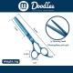 Mikki Doodle, Dog, Puppy, Thinning and Blending Scissors, Sharp and Durable Semi-Convex Blade, Blunt Safety Tips, Adjustable Tension Screw for Control and Precision 16.5 cm Mikki Doodle, Dog, Puppy, Thinning and Blending Scissors, Sharp and Durable Semi-Convex Blade, Blunt Safety Tips, Adjustable Tension Screw for Control and Precision 16.5 cm