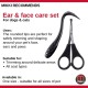 Mikki Ear and Face Care Set for All Coats with Ear and Face Scissors for Grooming Dogs and Cats Mikki Ear and Face Care Set for All Coats with Ear and Face Scissors for Grooming Dogs and Cats