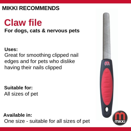 Mikki Pet Nail File for Dog and Cat Claws Mikki Pet Nail File for Dog and Cat Claws