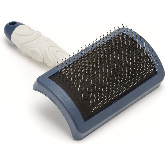 Mikki Slicker Brush for Smoothing Dog & Puppy Fur and Coat Changing Brush for Poodle Crosses such as Cockapoos, Labradoodles, Cavapoos, Maltipoos and Golden Doodles Mikki Slicker Brush for Smoothing Dog & Puppy Fur and Coat Changing Brush for Poodle Crosses such as Cockapoos, Labradoodles, Cavapoos, Maltipoos and Golden Doodles