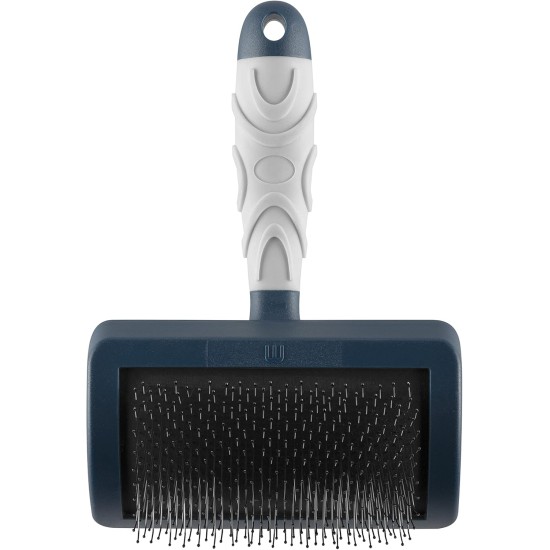 Mikki Slicker Brush for Smoothing Dog & Puppy Fur and Coat Changing Brush for Poodle Crosses such as Cockapoos, Labradoodles, Cavapoos, Maltipoos and Golden Doodles Mikki Slicker Brush for Smoothing Dog & Puppy Fur and Coat Changing Brush for Poodle Crosses such as Cockapoos, Labradoodles, Cavapoos, Maltipoos and Golden Doodles