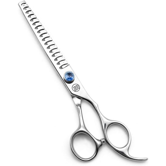 Moontay Dog Scissors Professional Grooming Scissors for Dogs Thinning Scissors Chunk Scissors for Thinning Cutting 7 Inch 440c Japanese Stainless Steel Scissors Dog Grooming Scissors Silver Moontay Dog Scissors Professional Grooming Scissors for Dogs Thinning Scissors Chunk Scissors for Thinning Cutting 7 Inch 440c Japanese Stainless Steel Scissors Dog Grooming Scissors Silver