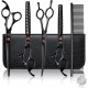 Moontay Professional Dog Scissors Set, 440C Stainless Steel Fur Scissors for Dogs, Straight Scissors, Curved Scissors, Thinning Scissors, Herringbone Scissors, Comb, Adjustment Tool, Cleaning Cloth Moontay Professional Dog Scissors Set, 440C Stainless Steel Fur Scissors for Dogs, Straight Scissors, Curved Scissors, Thinning Scissors, Herringbone Scissors, Comb, Adjustment Tool, Cleaning Cloth