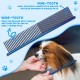 Moontay Professional Dog Scissors Set, 440C Stainless Steel Fur Scissors for Dogs, Straight Scissors, Curved Scissors, Thinning Scissors, Herringbone Scissors, Comb, Adjustment Tool, Cleaning Cloth Moontay Professional Dog Scissors Set, 440C Stainless Steel Fur Scissors for Dogs, Straight Scissors, Curved Scissors, Thinning Scissors, Herringbone Scissors, Comb, Adjustment Tool, Cleaning Cloth