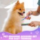Moontay Professional Dog Scissors Set, 440C Stainless Steel Fur Scissors for Dogs, Straight Scissors, Curved Scissors, Thinning Scissors, Herringbone Scissors, Comb, Adjustment Tool, Cleaning Cloth Moontay Professional Dog Scissors Set, 440C Stainless Steel Fur Scissors for Dogs, Straight Scissors, Curved Scissors, Thinning Scissors, Herringbone Scissors, Comb, Adjustment Tool, Cleaning Cloth
