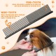 Moontay Professional Dog Scissors Set, 440C Stainless Steel Fur Scissors for Dogs, Straight Scissors, Curved Scissors, Thinning Scissors, Herringbone Scissors, Comb, Adjustment Tool, Cleaning Cloth Moontay Professional Dog Scissors Set, 440C Stainless Steel Fur Scissors for Dogs, Straight Scissors, Curved Scissors, Thinning Scissors, Herringbone Scissors, Comb, Adjustment Tool, Cleaning Cloth