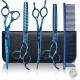 Moontay Professional Dog Scissors Set, 440C Stainless Steel Fur Scissors for Dogs, Straight Scissors, Curved Scissors, Thinning Scissors, Herringbone Scissors, Comb, Adjustment Tool, Cleaning Cloth Moontay Professional Dog Scissors Set, 440C Stainless Steel Fur Scissors for Dogs, Straight Scissors, Curved Scissors, Thinning Scissors, Herringbone Scissors, Comb, Adjustment Tool, Cleaning Cloth