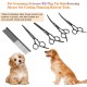 Multifunctional Pet Scissors Set for Dogs and Cats - 2 Curved Scissors + Cutting Scissors + Comb + Storage Box