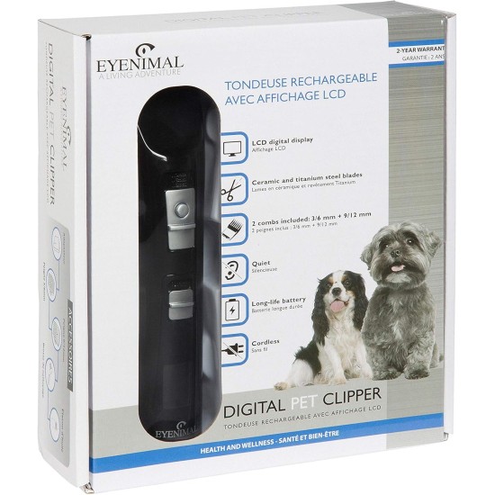 NGTON002 Digital Pet Clipper, 217 g NGTON002 Digital Pet Clipper, 217 g