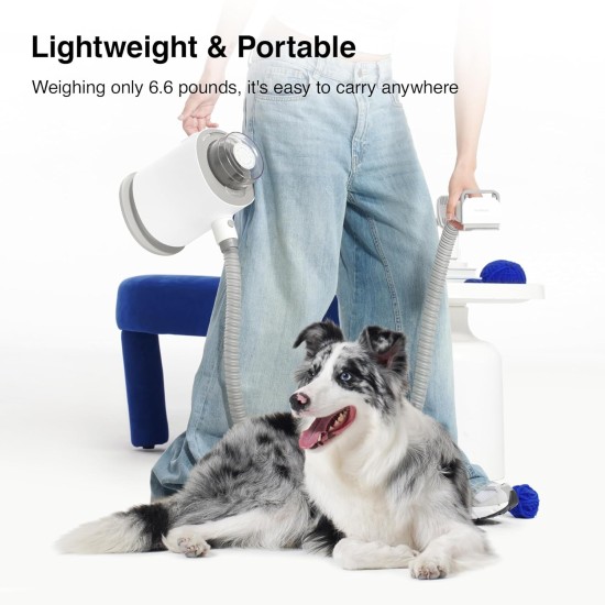 Neakasa P0 Pro Dog Clipper with Vacuum Cleaner, Professional Pet Care Set with 10,000 Pa Suction Power, Quiet Clipper for Dogs, Cats, Pet Hair Remover with 5 Care Tools Neakasa P0 Pro Dog Clipper with Vacuum Cleaner, Professional Pet Care Set with 10,000 Pa Suction Power, Quiet Clipper for Dogs, Cats, Pet Hair Remover with 5 Care Tools