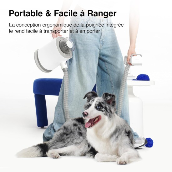 Neakasa P0 Pro Dog Clipper with Vacuum Cleaner, Professional Pet Care Set with 10,000 Pa Suction Power, Quiet Clipper for Dogs, Cats, Pet Hair Remover with 5 Care Tools Neakasa P0 Pro Dog Clipper with Vacuum Cleaner, Professional Pet Care Set with 10,000 Pa Suction Power, Quiet Clipper for Dogs, Cats, Pet Hair Remover with 5 Care Tools