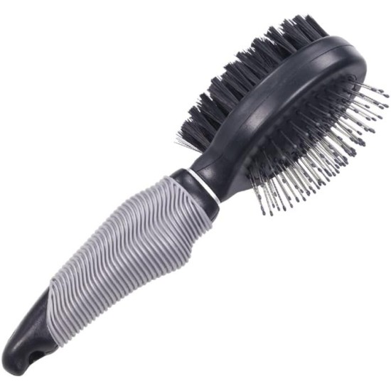 Nobby Starline Professional Grooming Range Double-Sided Brush for Dog/ Cat, Medium Nobby Starline Professional Grooming Range Double-Sided Brush for Dog/ Cat, Medium