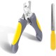 Nobleza Professional Claw Scissors for Dogs and Cats with Nail File Stainless Steel Claw Pliers Large Dog Nail Scissors Rabbit Cutter for Pets Nail Clippers with Safety Protection Nobleza Professional Claw Scissors for Dogs and Cats with Nail File Stainless Steel Claw Pliers Large Dog Nail Scissors Rabbit Cutter for Pets Nail Clippers with Safety Protection