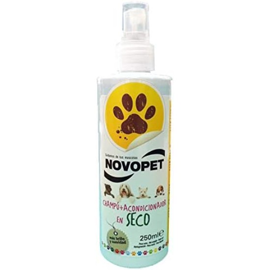 Novopet 800036 Dry Shampoo for Dogs 250 ml Novopet 800036 Dry Shampoo for Dogs 250 ml