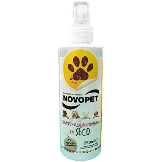 Novopet 800036 Dry Shampoo for Dogs 250 ml Novopet 800036 Dry Shampoo for Dogs 250 ml