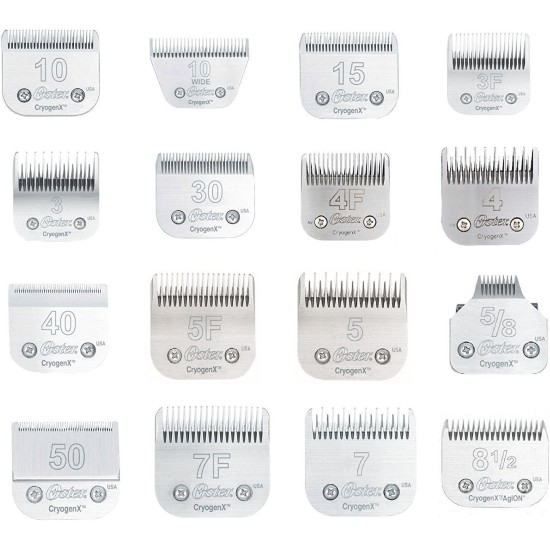 Oster 78919-186 Shaving Head Number 4F Length 9.5 mm Oster 78919-186 Shaving Head Number 4F Length 9.5 mm