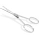 Otto Herder Dog Scissors Paw Scissors Rustproof 10 cm Rounded Stainless Steel Scissors for Cutting Fur Between Paws Otto Herder Dog Scissors Paw Scissors Rustproof 10 cm Rounded Stainless Steel Scissors for Cutting Fur Between Paws